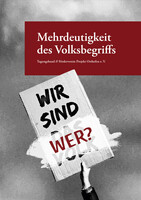 Mehrdeutigkeit des Volksbegriffs